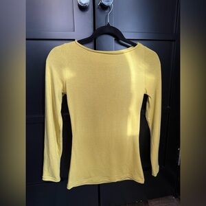 Remass Basics Mustard Yellow Long Sleeve